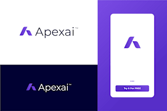 design a modern software, tech, app, platform, saas logo