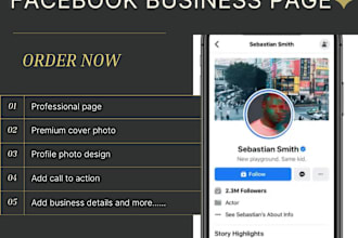 do facebook business page create and setup, fan page, social media accounts