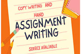 write hand written assignments,handwritten notes and letters