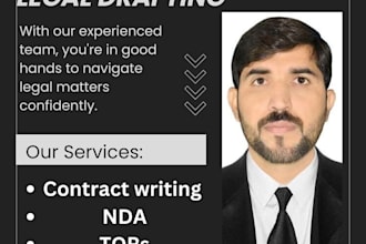 do contract agreement and tors drafting for your business