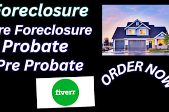 generate pre foreclosure and foreclosure real estate leads