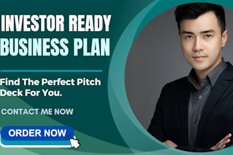 prepare a complete investor ready business plan