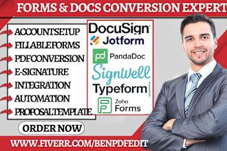 do zoho forms docusign helloform tripletto jotform integration survey google