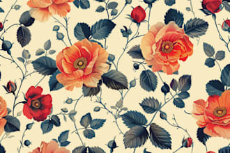 do botanical illustration of flower illustration, plant illustration and logo