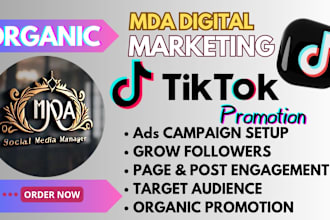 promote and grow your tiktok account organically