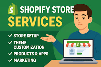 create shopify store redesign shopify store for you