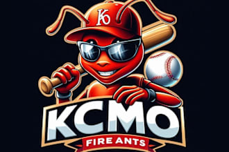 design awesome baseball logo