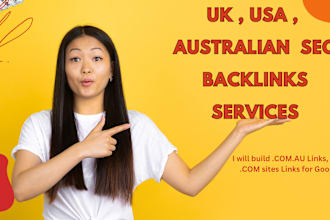 build australian links, UK links, USA sites backlinks for google ranking