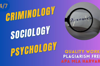passionate researcher of criminology and psychology