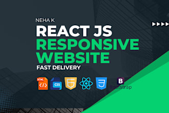 build and rebuild website using react js