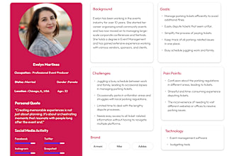 create user persona ,user journey and user flow using figma