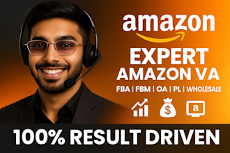 be expert amazon VA and account manager