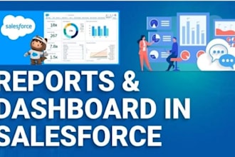 create reports,dashbords in salesforce