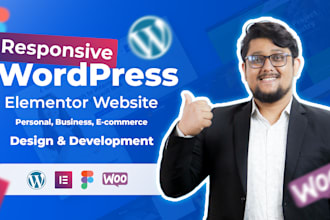 create a wordpress website