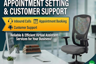 handle your inbound calls, appointment setting and customer support
