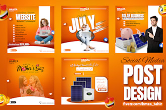 design impactful social media posts for facebook, instagram