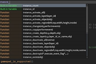 fix bugs in your gamemaker project