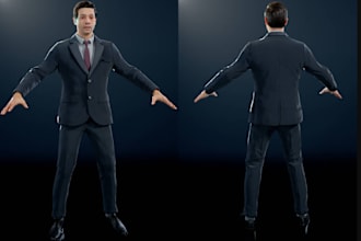 3d realistic hyper character modeling 3dgame character model 3d metahuman uv map