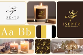 do logo and visual identity or brand identity design