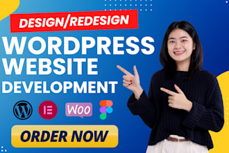 design, fix, redesign, customize or revamp wordpress website
