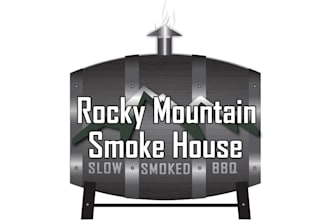 design conservative evident smoke house logo