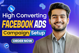 setup high converting facebook ads,meta ads, instagram and google ads campaign