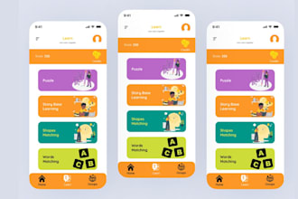 develop and design ai language learning app kid learning app translator app