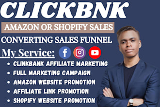 contact to start clickbank affiliate marketing amazon, shopify website promotion
