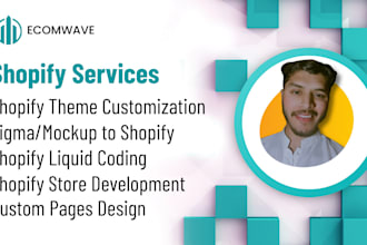 be a shopify developer, shopify designer, and shopify VA