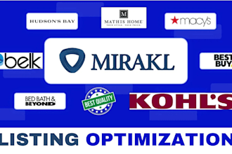 optimize your mirakl product listings