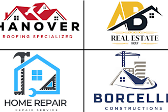 design custom logo for handyman plumbing roofing construction