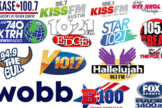 do viral marketing and music airplay on georgia and texas radio