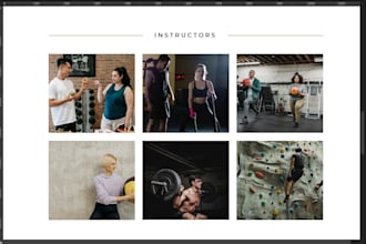 design, redesign, customize showit website, revamp showit existing website