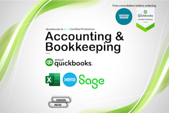 do quickbooks bookkeeping in quickbooks, xero and excel