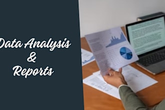 research and write reports on data analysis, r, python