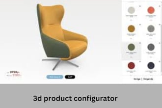 configure and customize 2d 3d product configurator on zakeke kickflip, customily