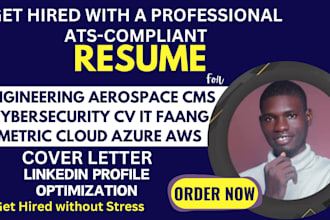 engineering aerospace cms cybersecurity IT faang metric cloud azure aws resume