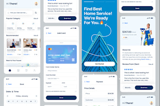 build on demand food delivery app, handyman app, home service app, booking app