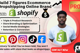 do pinterest, facebook, tiktok shop ads to boost shopify dropship marketing sale