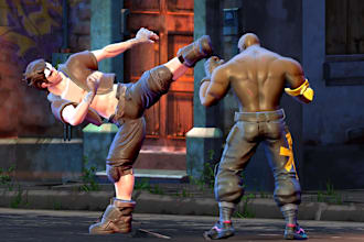 build adventure multiplayer game, unreal engine game, fighting game, ue4, ue5