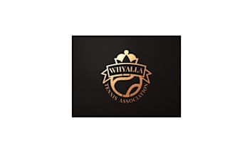 design best quality confident tennis club logo