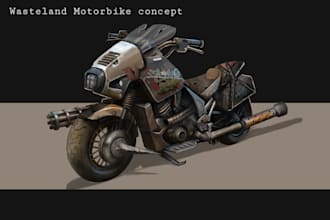 create 2d game art, weapons, vehicles, props, assets