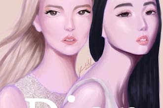 do an art commissions in a painty style