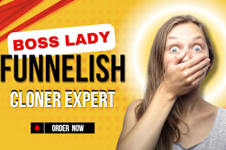 clone your landing pages on funnelish, landing page on gohighlevel