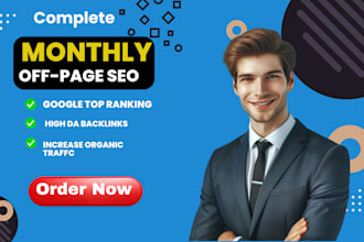 create monthly backlinks using white hat SEO strategy