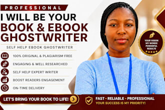 be your book and ebook ghostwriter self help ebook ghostwriter