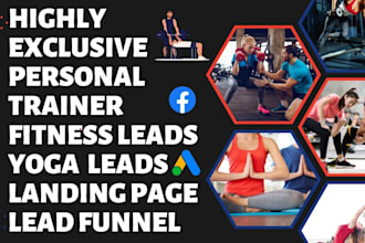 generate personal trainer leads home trainer weight loss fitness yoga leads