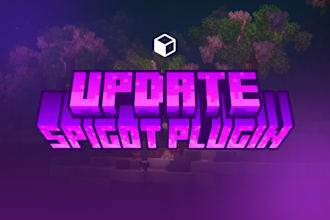 update minecraft spigot plugin
