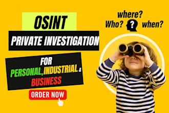 be your online detective,osint, social media investigation