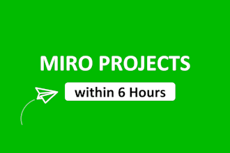 design diagram or whiteboard illustrations in miro or lucid chart